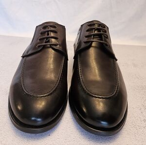 🍁NIB, 8, Dark Brown Calf Leather Lace Up Dress Shoes Snover, Product of Canada